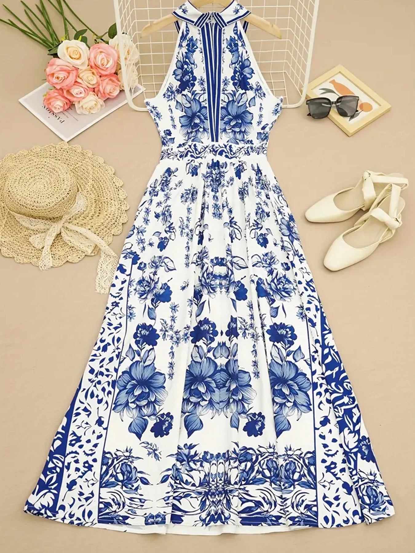 Floral A Line Dress